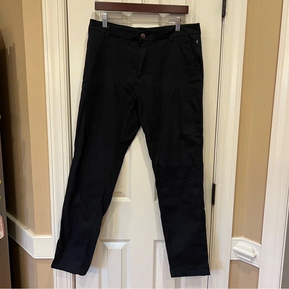 NEW Birddogs Black Stretch Khakis Slim Fit Black Men’s 34 x 32 34x32
